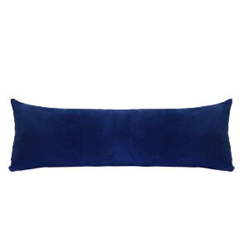 Présentoir bijoux coussin velours bleu denim