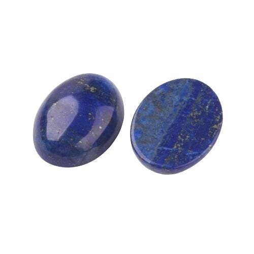 Cabochon ovale en lapis-lazuli naturel 18 mm cabochon en lapis-lazuli naturel vendu à l'unité