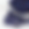 10 grammes petite perle de rocaille rayée multicolore opaque 2.5~3x2~3mm perle en verre rocaille