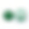 Cabochon rond en pierre agate naturelle 12 mm agate cabochon d'onyx verte vendu à l'unité
