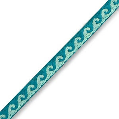 1 métré ruban à message tissé vagues ruban pour bracelet 10 mm de largeur texte vagues - 77305