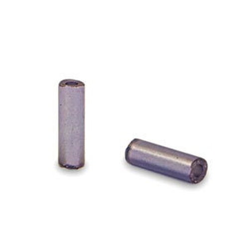 Perles bugles 6 mm perles rocaille bleu paon tube perle tube en verre - 10 grammes