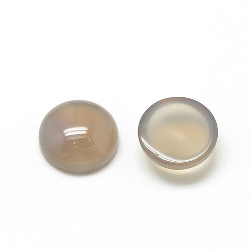Cabochon rond en pierre agate naturelle 12mm cabochon agate vendu à l'unité