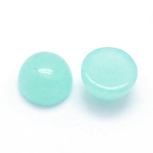 Cabochon rond en pierre de jade naturel jade cabochon de 6 mm vendu à l'unité