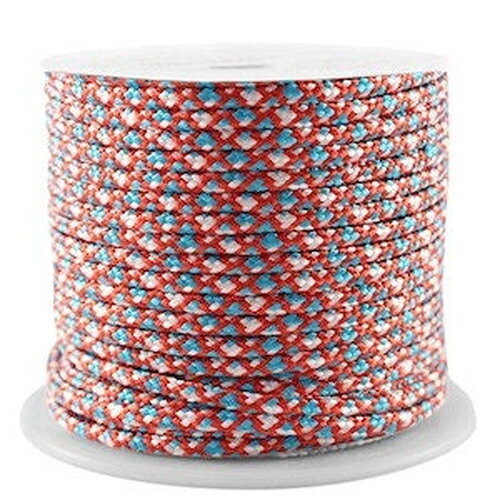 Cordon en polyester 2 mm cordon pour bijoux cordelette rouge longueur 1 mètre