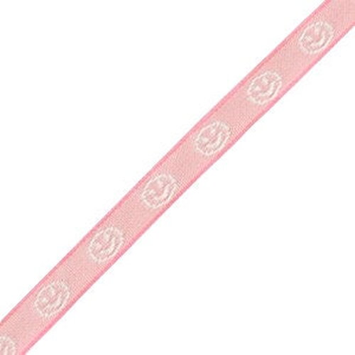 1 métré ruban à message tissé smile ruban pour bracelet 10 mm de largeur texte smile - 77303