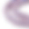 1 fil perles en verre 4,5~5 mm perles intercalaire
