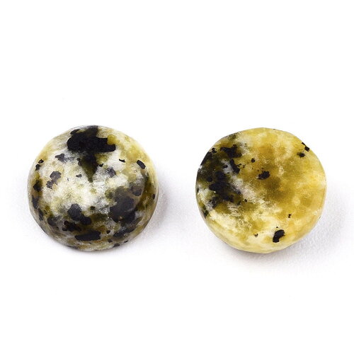 Cabochon rond jade naturel 8mm cabochon dôme vendu à l'unité