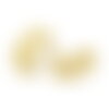 Boucles d'oreilles en acier inoxydable 304 doré en forme d'événement nuage d'oreilles