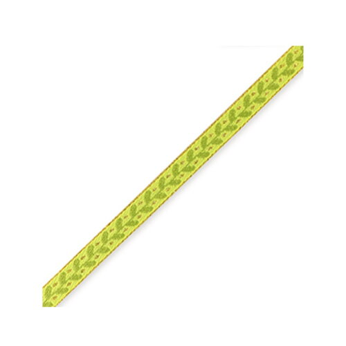 1 métré ruban tissé feuilles ruban pour bracelet 10 mm largeur - 84198