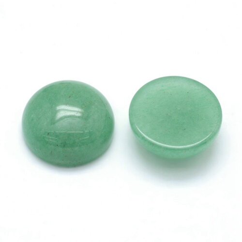 Cabochon rond en pierre aventurine cabochon aventurine 12 mm vendu à l'unité