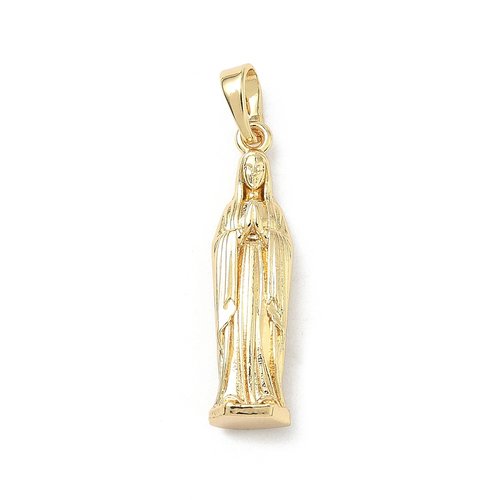 Pendentif vierge marie plaqué or 18k – breloque religieuse