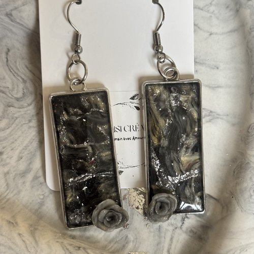 Boucles d’oreilles obscura