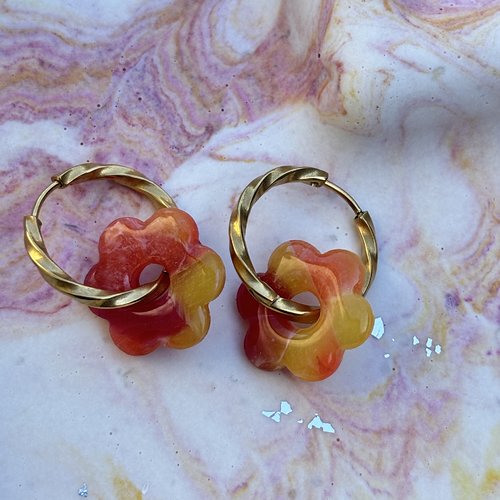 Boucles d’oreilles soleya