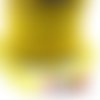 1m ruban galon dentelle jaune gaz de ruche organza froufrou élastique lingerie costume 19mm