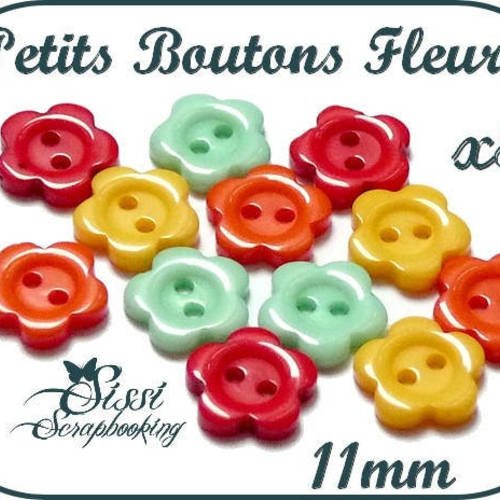 LOT 15 BOUTON FLEUR PAPILLON VIOLET ORANGE SCRAPBOOKING SCRAP COUTURE ENFANT
