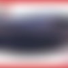 5m ruban jacquard etats-unis america amérique drapeau étoile bleu blanc rouge 20mm
