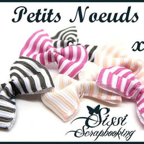 LOT 6 NOEUDS RUBAN GROS GRAIN ROSE FUSHIA A POIS SCRAPBOOKING MARIAGE BAPTEME