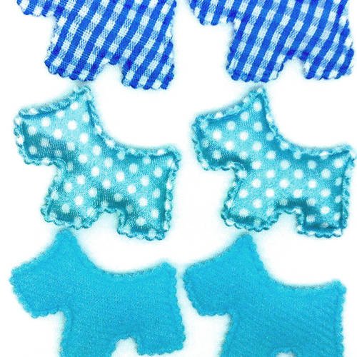 LOT 6 APPLIQUES FLEUR FEUTRINE ROUGE SCRAPBOOKING COUTURE BARRETTE 6 TAILLES !!!