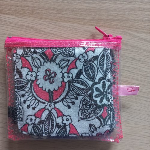 Kit beauté nomade : 5 cotons lavables + trousse transparente