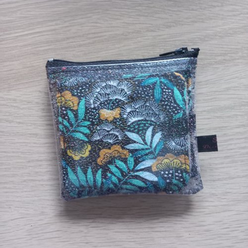 Kit beauté nomade : 5 cotons lavables + trousse transparente