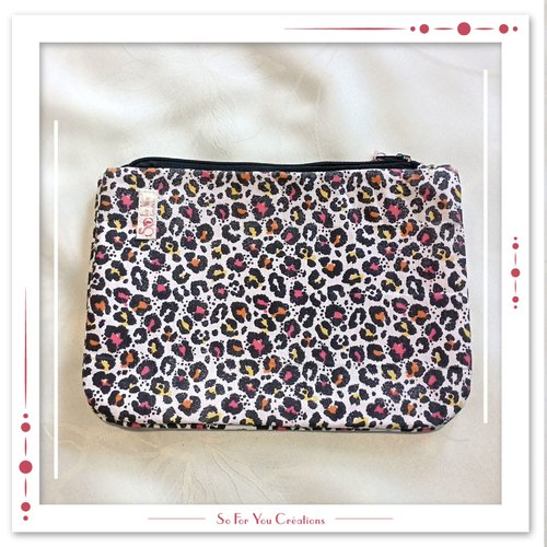 Pochette plate à compartiments