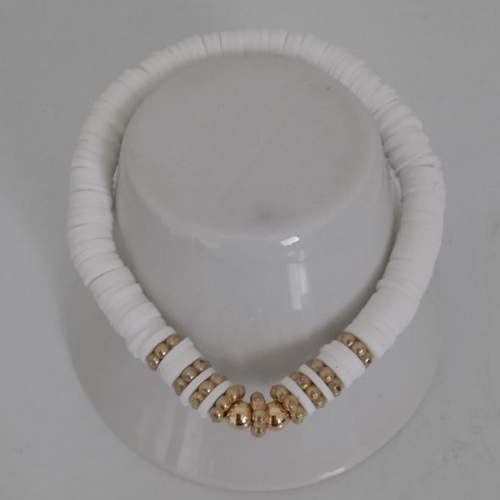 Bracelet en perles d'argile