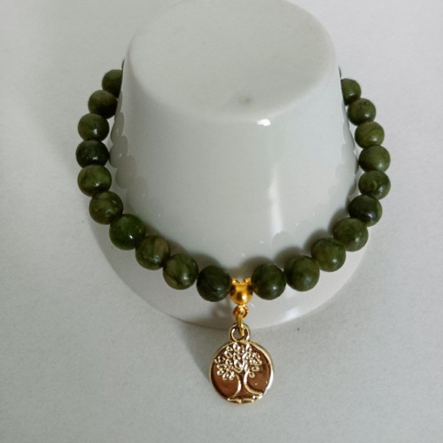Bracelet en jade "arbre de vie"