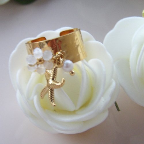 Bague à breloques