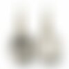 Boucles d'oreilles cabochon -haute couture- cadeau de noël femme - saint valentin - cadeau d'anniversaire (ref.10) fbm