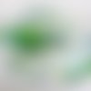 Etole mousseline de soie peint main motif fleuri muguet