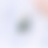 Charm labradorite ovale facette, pendentif pierre, 15 mm,perle, labradorite,  pierre, naturelle