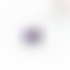 Perle agate craquelé, perle violette, veine de dragon, pierre, cube, transparente