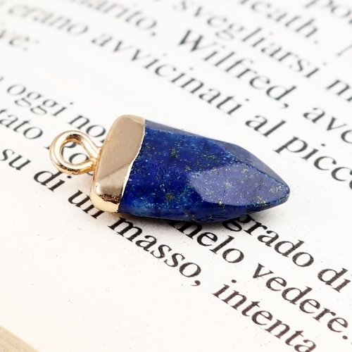 Pendentif lapis lazuli, pendentif pierre, pierre pour bijoux , pendule, collier, diy
