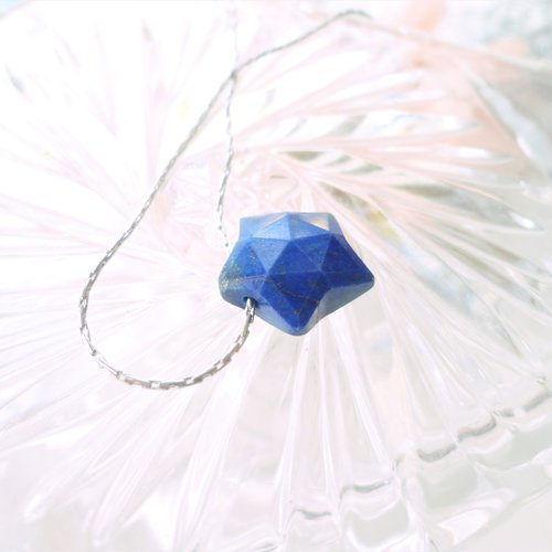 Lapis lazuli étoile pendentif étoile, pierre bleue, lazulite,  bijoux, diy