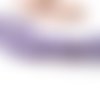 Perle facette améthyste, améthyste naturelle pierre violette, facette, étoile, 6 mm