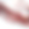 Perle jaspe rouge, perle ronde, 8 mm, pierre, rouge, bijoux, création
