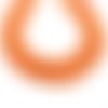 Cornaline orange naturelle, perle hieshi, cornaline rondelle, bijoux, surfer, 4 mm