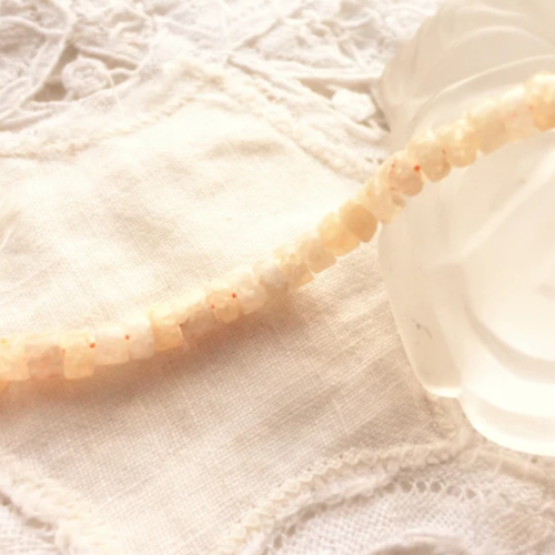 Perle citrine rondelle, perle hieshi  4 mm, palet, pneu, plate, diy