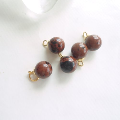 Breloque ronde pierre naturelle, pendentif  jaspe marbré, charme colleir, charme braclet, gemme natuel bijoux, diy
