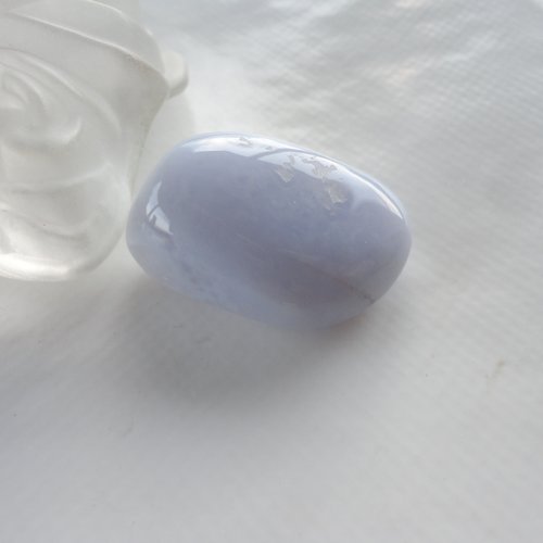 Angélite naturelle, pierre bleue, pendentif fil enroulé, création collier, pierre pour artisan, cristal anhydre, bijou