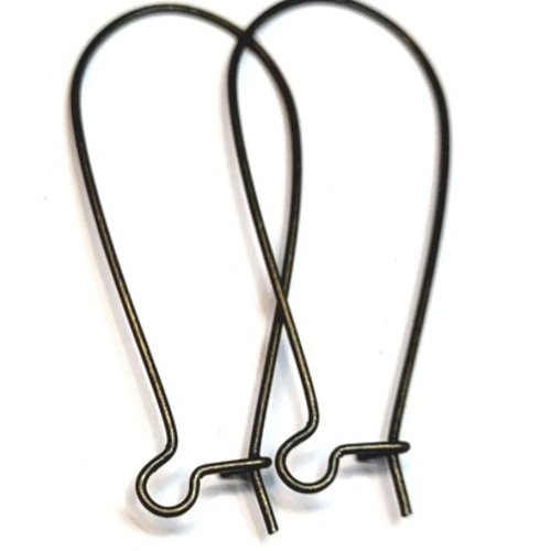 30 supports de boucles 3,8 cm