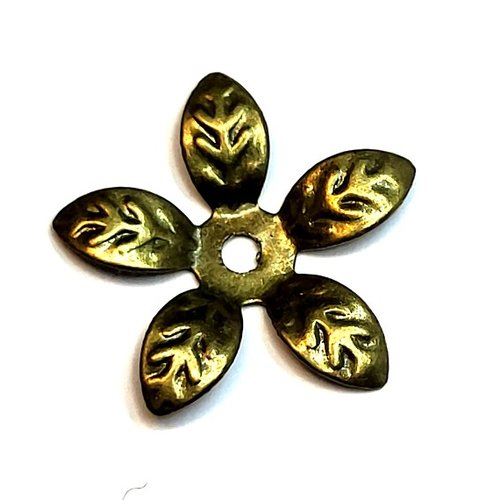 20 calottes fleurs