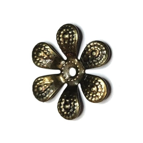 30 calottes grandes fleurs