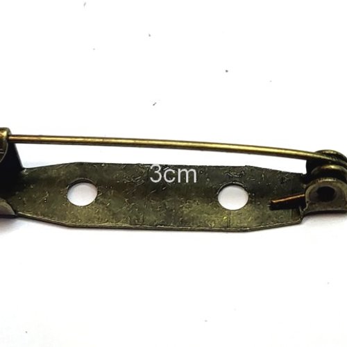 100 supports de broche 3 cm