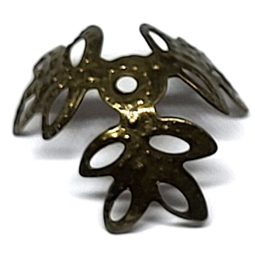 300 calottes fleur dentelle