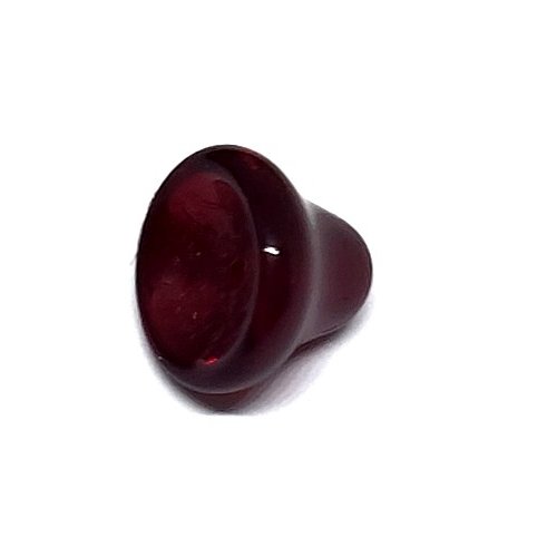 15 perles cloches rouges