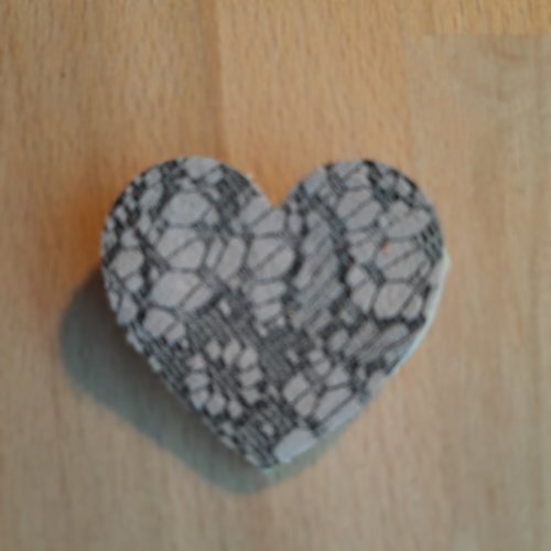 Broche coeur
