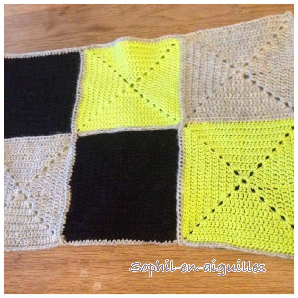 Plaid Bebe Crochet Un Grand Marche