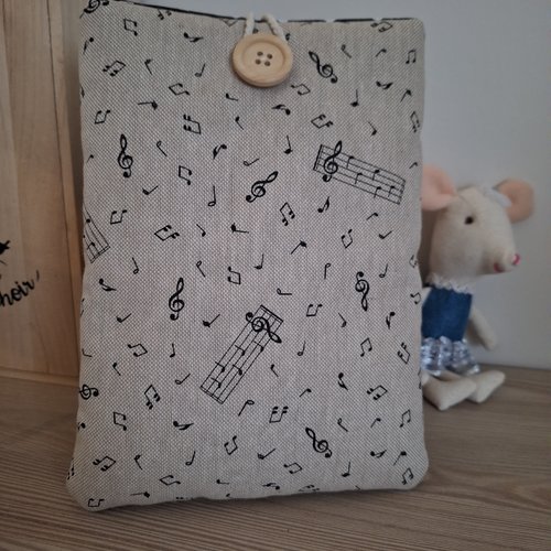 Pochette à livre "musique"